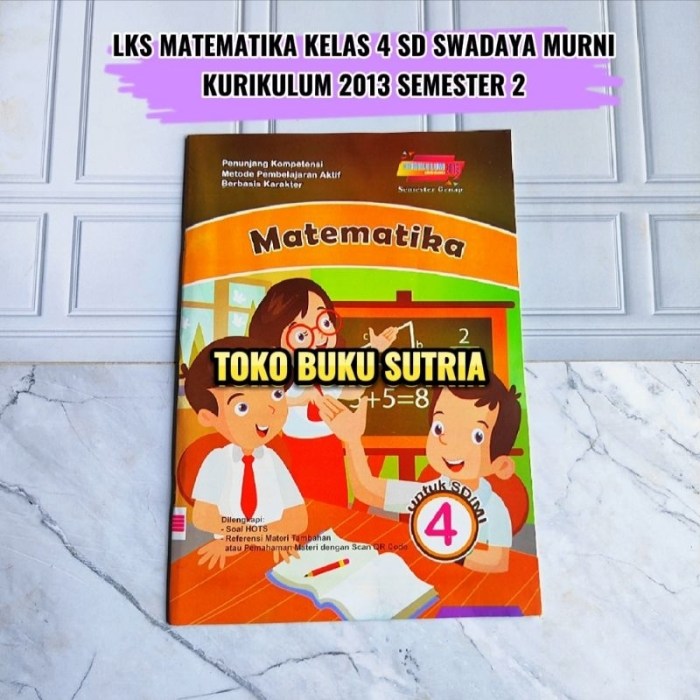 Silabus matematika sd kelas 4 semester 2 kurikulum 2013 revisi 2017