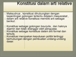 Wujud Partisipasi Konstitusi Dimulai dari…