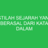 Jejak Sejarah Belanda dalam Bahasa Indonesia