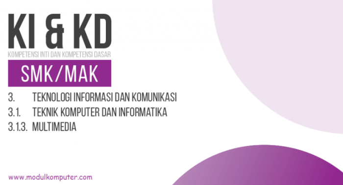 Ki kd kurikulum 2013 smk 2017