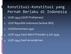 Kedaulatan Rakyat, Kunci Pokok Pemerintahan UUD 1945