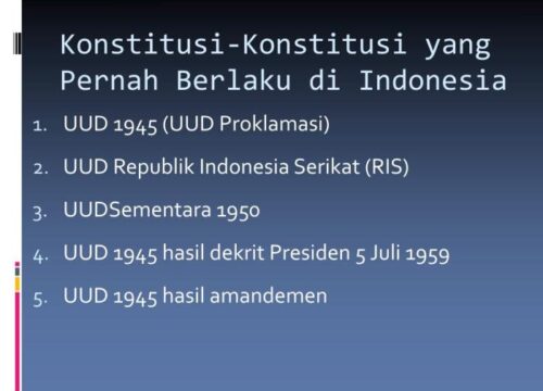 Kedaulatan Rakyat, Kunci Pokok Pemerintahan UUD 1945