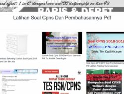 Latihan Soal CAT CPNS 2018  Panduan Lengkap Persiapan