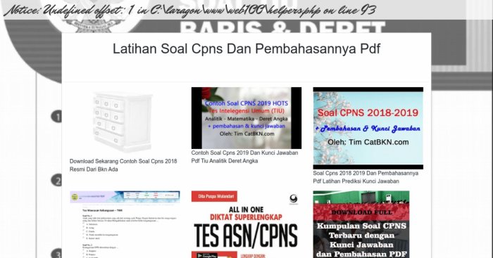 Latihan soal cat cpns 2018