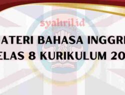 Silabus Bahasa Indonesia Kelas 8 Kurikulum 2013 Revisi 2018