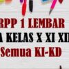 RPP K13 Matematika SMA Panduan Lengkap untuk Guru