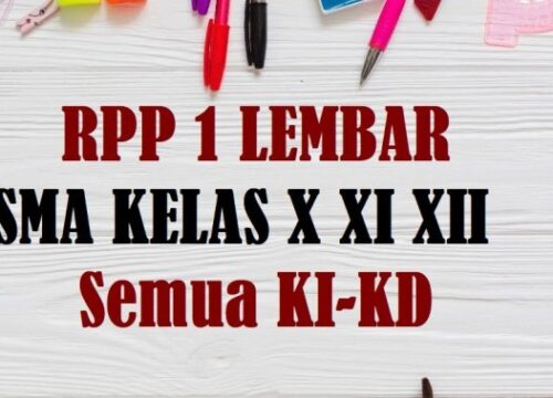 RPP K13 Matematika SMA Panduan Lengkap untuk Guru