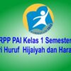 RPP PAI 1 Lembar Kelas 1 Semester 2 Panduan Lengkap