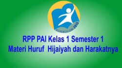Rpp pai kelas 1 semester 1 2021