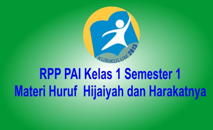 Rpp pai kelas 1 semester 1 2021