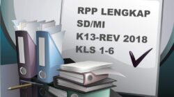 Rpp k13 kelas 1 sd revisi 2018