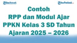 Contoh rpp k13 1 lembar