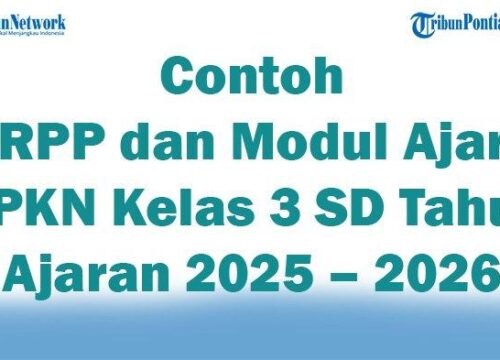 Contoh RPP K13 1 Lembar Panduan Praktis untuk Guru