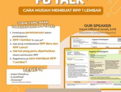 Cara Membuat RPP 1 Lembar untuk Pembelajaran Efektif