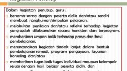 Kegiatan penutup rpp