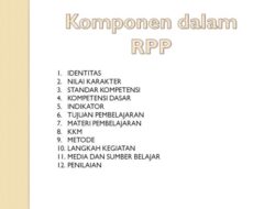 Contoh Tujuan Pembelajaran dalam RPP Kurikulum 2013 Panduan Komprehensif