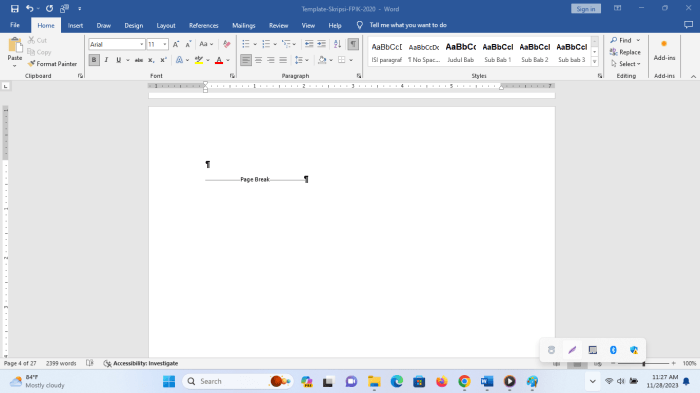 Cara Menghilangkan Word yang Kosong Panduan Lengkap untuk Dokumen Rapi