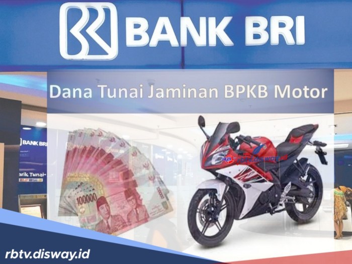 Cara kredit motor di bank bri