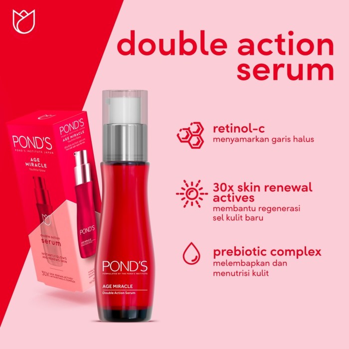 Cara pakai serum ponds age miracle