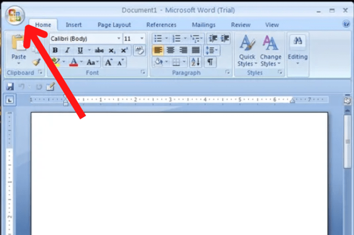 Cara memakai microsoft word