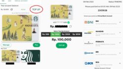 Cara membuat member starbucks