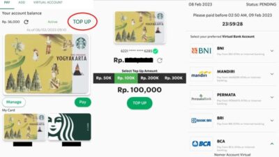 Cara membuat member starbucks