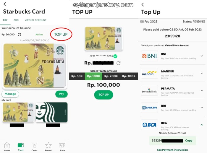 Cara membuat member starbucks
