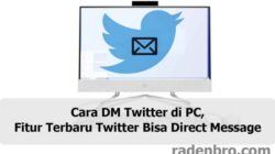 Cara ngedm di twitter