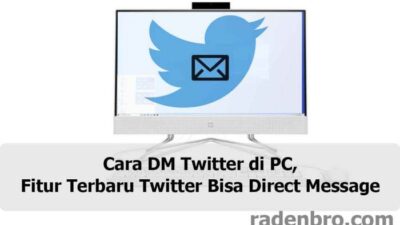 Cara ngedm di twitter