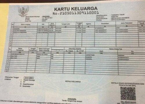 Cara Melihat No Kartu Keluarga Online Panduan Lengkap dan Mudah