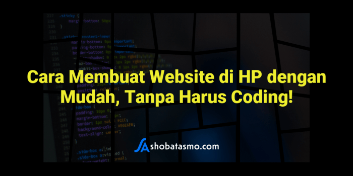 Cara membuat html di hp