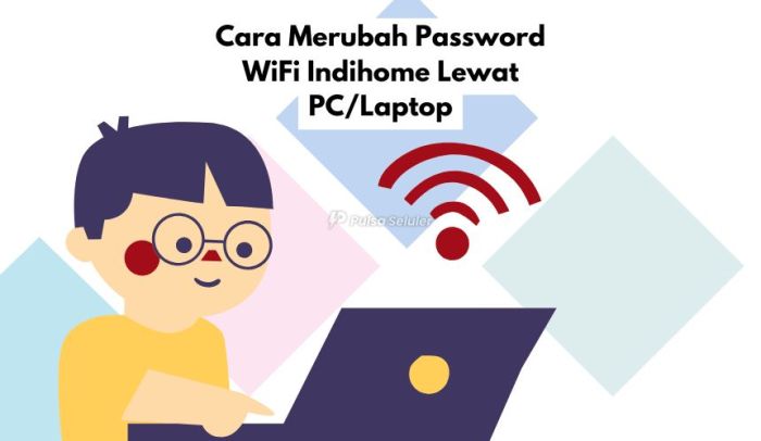 Cara ubah sandi wifi indihome