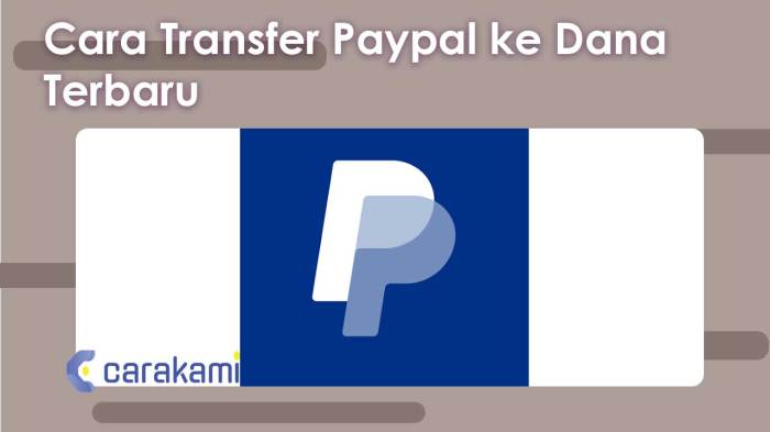 Cara Kirim PayPal ke DANA Panduan Lengkap Transfer Dana Mudah dan Aman