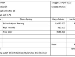 Cara Buat Nota Penjualan Panduan Lengkap untuk Bisnis Anda