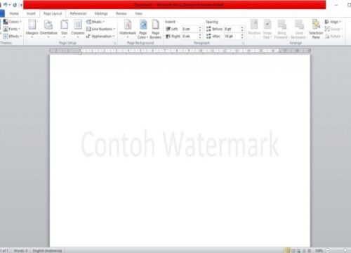 Cara Memberi Watermark di Word Panduan Lengkap dan Mudah untuk Dokumen Anda