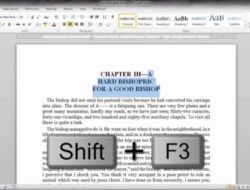 Cara Membuat Semua Huruf Kapital di Word Panduan Lengkap dan Mudah Dipahami