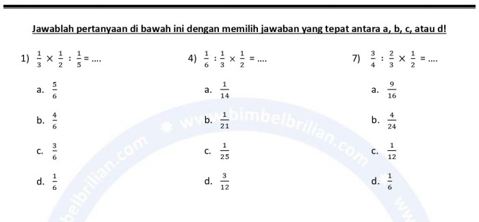 Cara Mengkalikan Pecahan Biasa Panduan Lengkap untuk Pemula