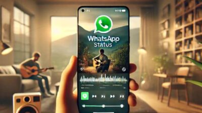 Cara membuat status wa foto dengan musik