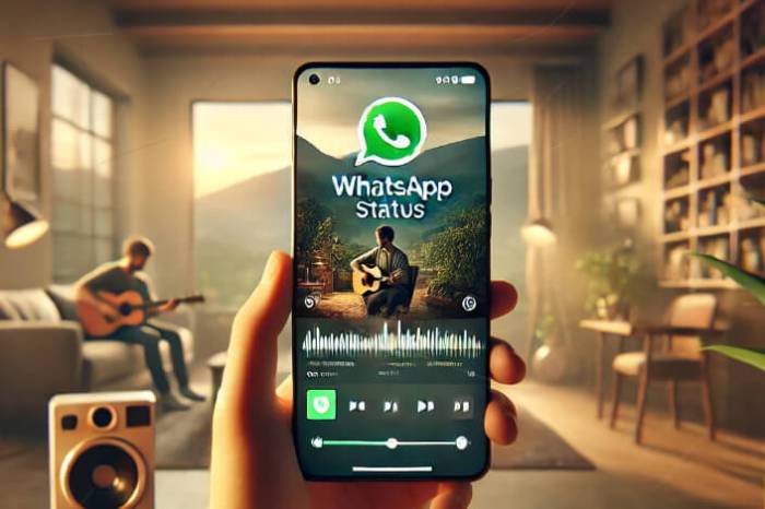Cara membuat status wa foto dengan musik