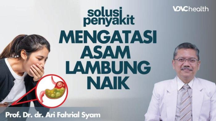 Cara menetralkan asam lambung dengan cepat