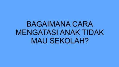 Cara mengatasi pendidikan yang rendah