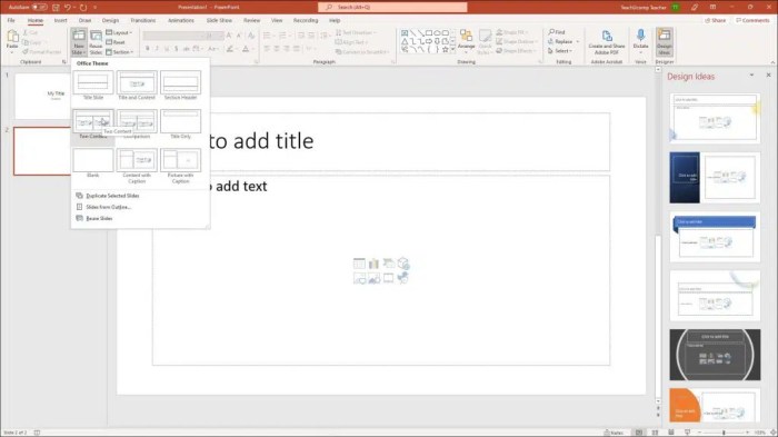 Menambah Slide Baru Cara Efektif di PowerPoint, Google Slides, dan Keynote