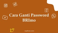 Cara ganti password brimo
