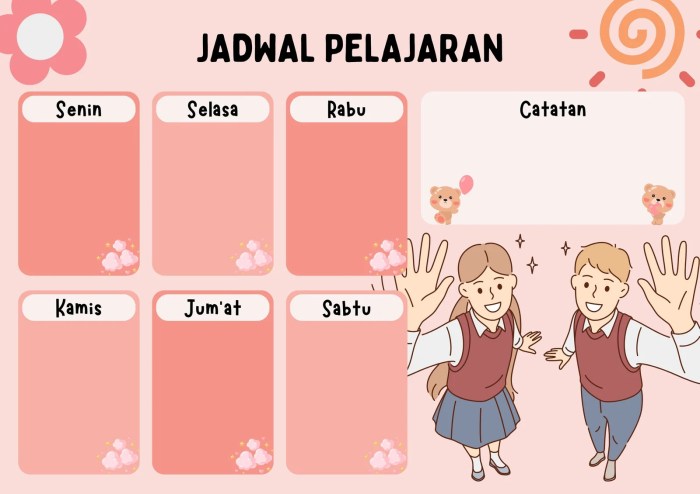 Cara Membuat Jadwal Pelajaran di Word Panduan Lengkap dan Mudah Dipahami