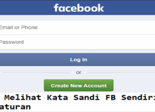 Cara Melihat Kata Sandi FB Sendiri di Pengaturan Panduan Lengkap dan Aman
