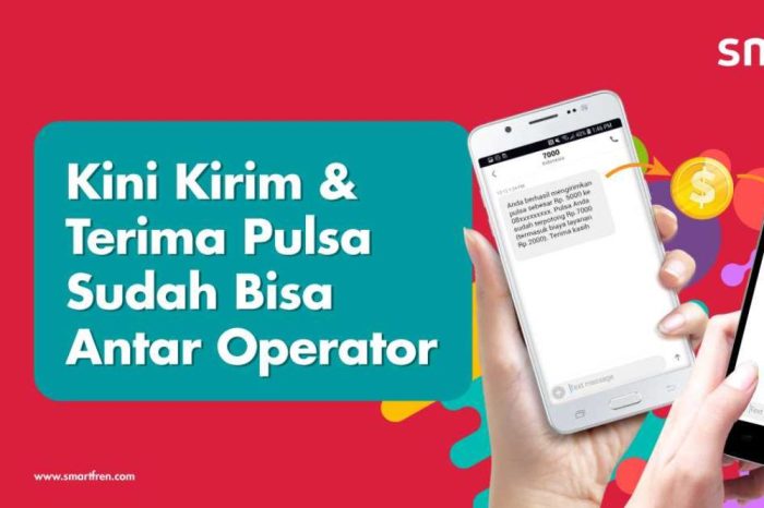 Cara transfer pulsa smartfren ke dana