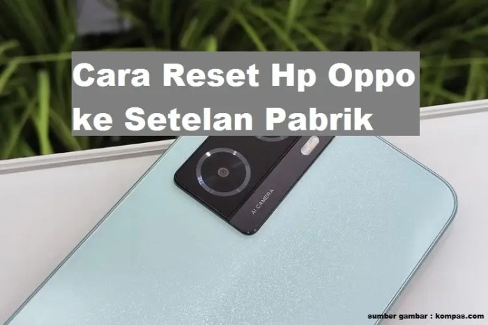 Cara Mereset HP OPPO Panduan Lengkap & Solusi Masalah 2 Cara Mereset HP OPPO Panduan Lengkap & Solusi Masalah