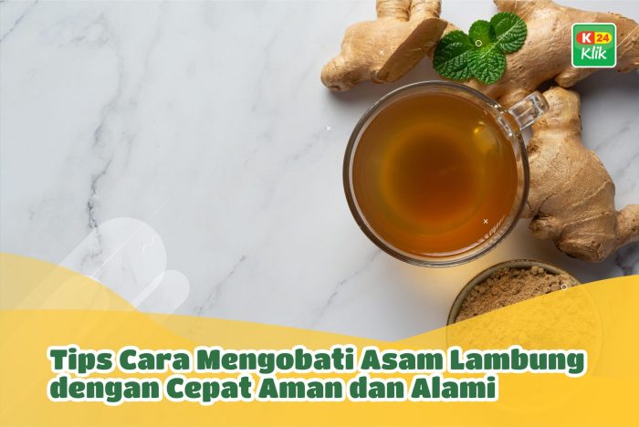Cara menetralkan asam lambung dengan cepat