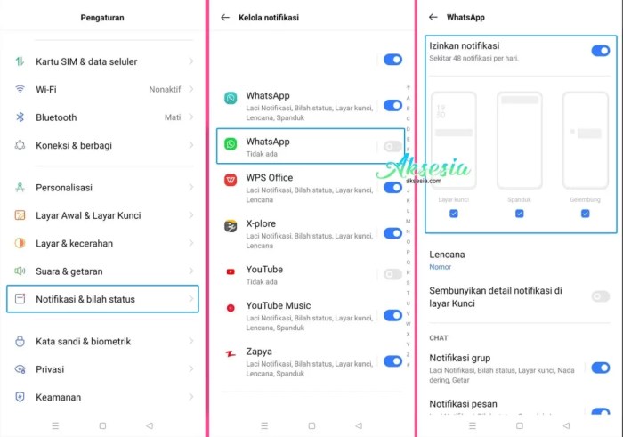 Cara Agar Notifikasi WA Tidak Terbaca Panduan Lengkap untuk Privasi