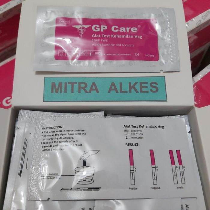 Cara menggunakan test pack gp care